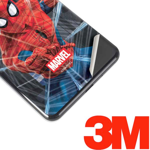 Marvel Spiderman Web Throw Google Pixel 3 XL Skin